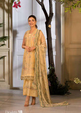 Vital By Sobia Nazir Embroidered Lawn 3 Piece Unstitched Suit SN25 D-1B